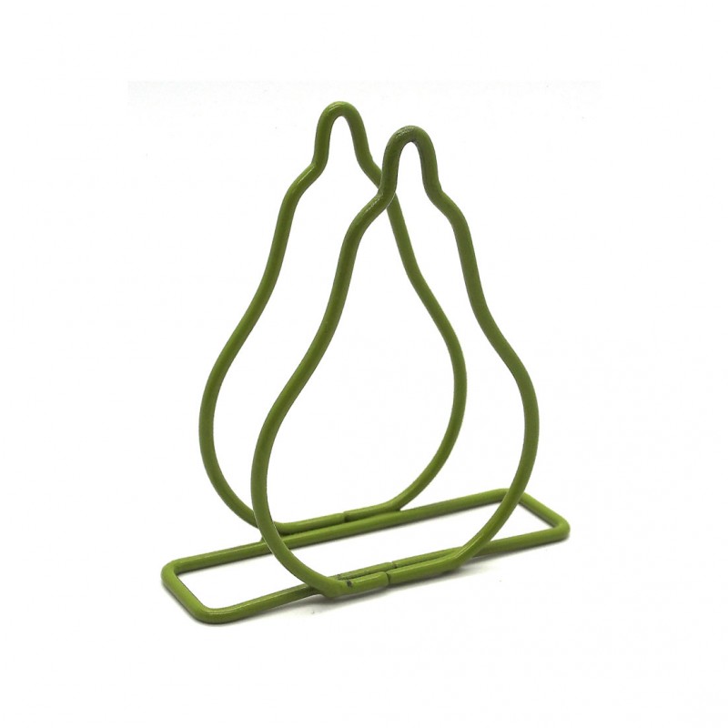 Wire Cutting Board Stand Pear Shape